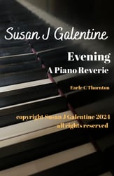 Evening - A Piano Reverie piano sheet music cover